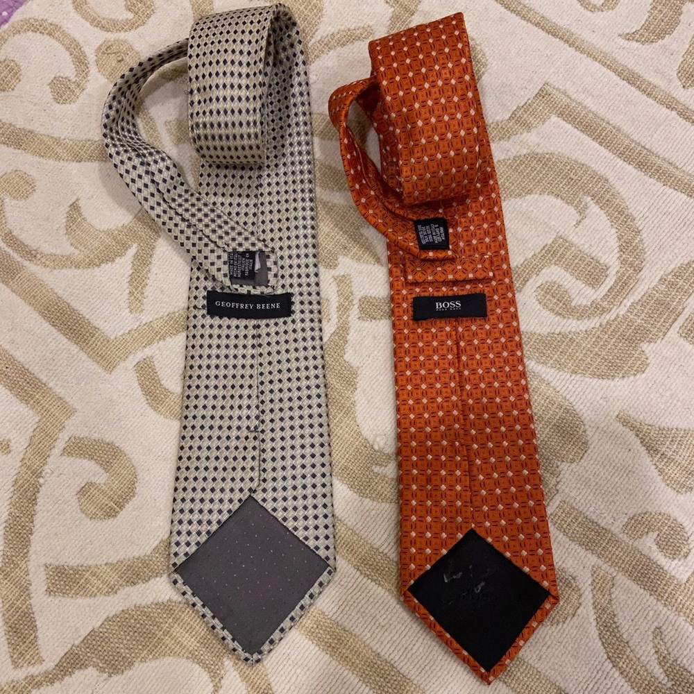 Hugo Boss and Geoffrey Beene ties - Picture 3 of 4